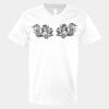 V-Neck Heavy Cotton 100% T-Shirt Thumbnail