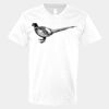 V-Neck Heavy Cotton 100% T-Shirt Thumbnail