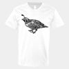 V-Neck Heavy Cotton 100% T-Shirt Thumbnail