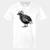 V-Neck Heavy Cotton 100% T-Shirt Thumbnail
