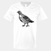V-Neck Heavy Cotton 100% T-Shirt Thumbnail
