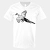 V-Neck Heavy Cotton 100% T-Shirt Thumbnail