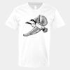 V-Neck Heavy Cotton 100% T-Shirt Thumbnail