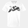 V-Neck Heavy Cotton 100% T-Shirt Thumbnail