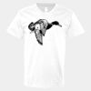 V-Neck Heavy Cotton 100% T-Shirt Thumbnail