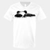 V-Neck Heavy Cotton 100% T-Shirt Thumbnail