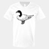 V-Neck Heavy Cotton 100% T-Shirt Thumbnail