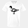 V-Neck Heavy Cotton 100% T-Shirt Thumbnail