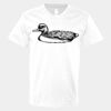 V-Neck Heavy Cotton 100% T-Shirt Thumbnail