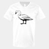V-Neck Heavy Cotton 100% T-Shirt Thumbnail