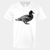 V-Neck Heavy Cotton 100% T-Shirt Thumbnail