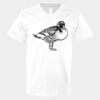 V-Neck Heavy Cotton 100% T-Shirt Thumbnail