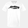 V-Neck Heavy Cotton 100% T-Shirt Thumbnail