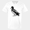 V-Neck Heavy Cotton 100% T-Shirt Thumbnail