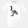 V-Neck Heavy Cotton 100% T-Shirt Thumbnail