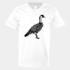 V-Neck Heavy Cotton 100% T-Shirt Thumbnail