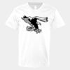 V-Neck Heavy Cotton 100% T-Shirt Thumbnail