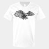 V-Neck Heavy Cotton 100% T-Shirt Thumbnail