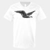 V-Neck Heavy Cotton 100% T-Shirt Thumbnail
