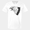 V-Neck Heavy Cotton 100% T-Shirt Thumbnail