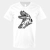 V-Neck Heavy Cotton 100% T-Shirt Thumbnail