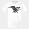 V-Neck Heavy Cotton 100% T-Shirt Thumbnail