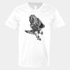 V-Neck Heavy Cotton 100% T-Shirt Thumbnail