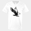 V-Neck Heavy Cotton 100% T-Shirt Thumbnail