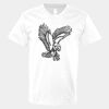 V-Neck Heavy Cotton 100% T-Shirt Thumbnail