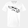 V-Neck Heavy Cotton 100% T-Shirt Thumbnail