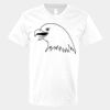 V-Neck Heavy Cotton 100% T-Shirt Thumbnail