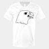 V-Neck Heavy Cotton 100% T-Shirt Thumbnail