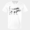 V-Neck Heavy Cotton 100% T-Shirt Thumbnail