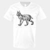 V-Neck Heavy Cotton 100% T-Shirt Thumbnail