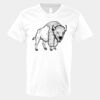 V-Neck Heavy Cotton 100% T-Shirt Thumbnail