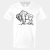 V-Neck Heavy Cotton 100% T-Shirt Thumbnail