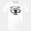 V-Neck Heavy Cotton 100% T-Shirt Thumbnail