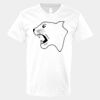 V-Neck Heavy Cotton 100% T-Shirt Thumbnail