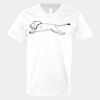 V-Neck Heavy Cotton 100% T-Shirt Thumbnail