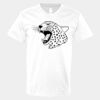 V-Neck Heavy Cotton 100% T-Shirt Thumbnail