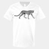 V-Neck Heavy Cotton 100% T-Shirt Thumbnail