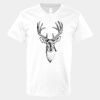 V-Neck Heavy Cotton 100% T-Shirt Thumbnail
