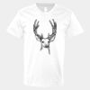 V-Neck Heavy Cotton 100% T-Shirt Thumbnail