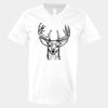 V-Neck Heavy Cotton 100% T-Shirt Thumbnail
