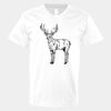V-Neck Heavy Cotton 100% T-Shirt Thumbnail