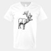 V-Neck Heavy Cotton 100% T-Shirt Thumbnail