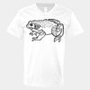 V-Neck Heavy Cotton 100% T-Shirt Thumbnail