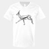 V-Neck Heavy Cotton 100% T-Shirt Thumbnail