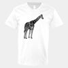 V-Neck Heavy Cotton 100% T-Shirt Thumbnail