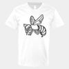 V-Neck Heavy Cotton 100% T-Shirt Thumbnail